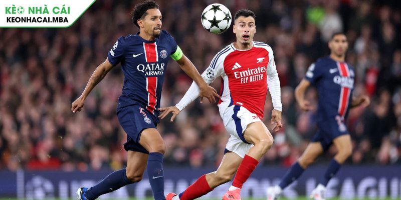 Arsenal Vs PSG (02:00 30/04, Champions League): Cuộc Chiến Kinh Điển Tại Emirates 2 Soi kèo châu Á trận đấu Arsenal vs PSG (02:00 30/04)