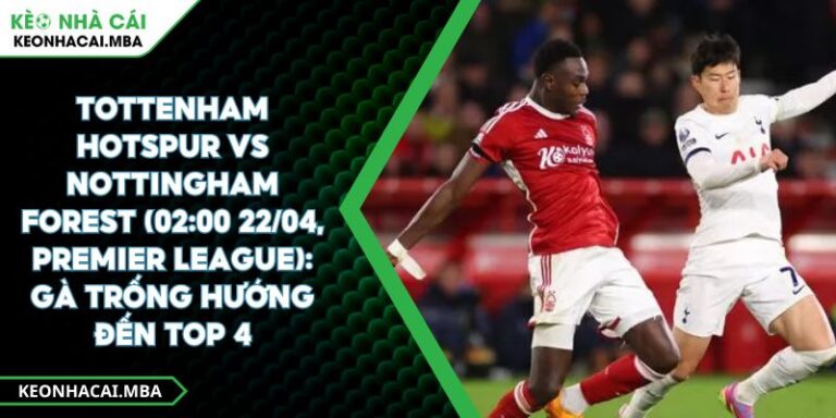 Tottenham Hotspur Vs Nottingham Forest (02:00 22/04, Premier League): Gà Trống Hướng Đến Top 4 1 Tottenham Hotspur Vs Nottingham Forest (02:00 22/04, Premier League): Gà Trống Hướng Đến Top 4
