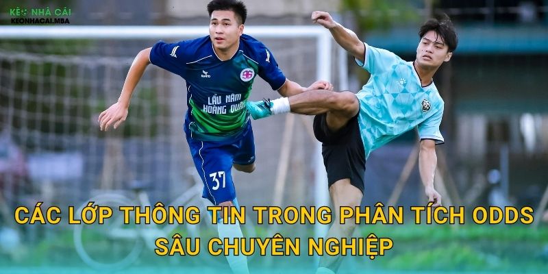 Các lớp thông tin trong phân tích odds sâu chuyên nghiệp