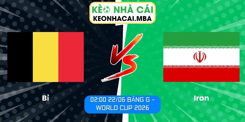 Bỉ vs Iran