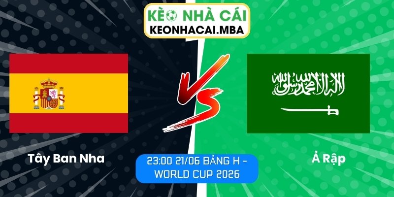 Tây Ban Nha vs Ả Rập