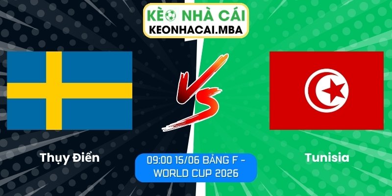 Thụy Điển vs Tunisia