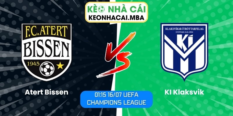 Soi Kèo Atert Bissen vs KI Klaksvik (01:15 16/07, UEFA Champions League) 1 Atert Bissen vs KI Klaksvik