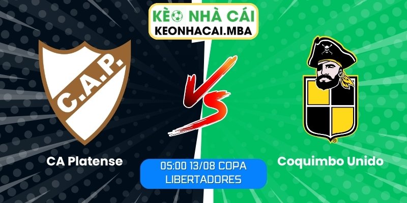 Soi Kèo CA Platense vs Coquimbo Unido (05:00 13/08, Copa Libertadores) 1 CA Platense vs Coquimbo Unido