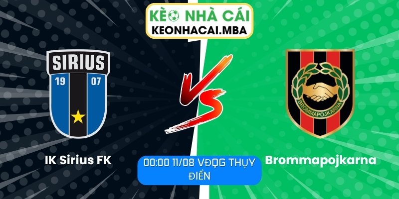 IK Sirius FK vs Brommapojkarna
